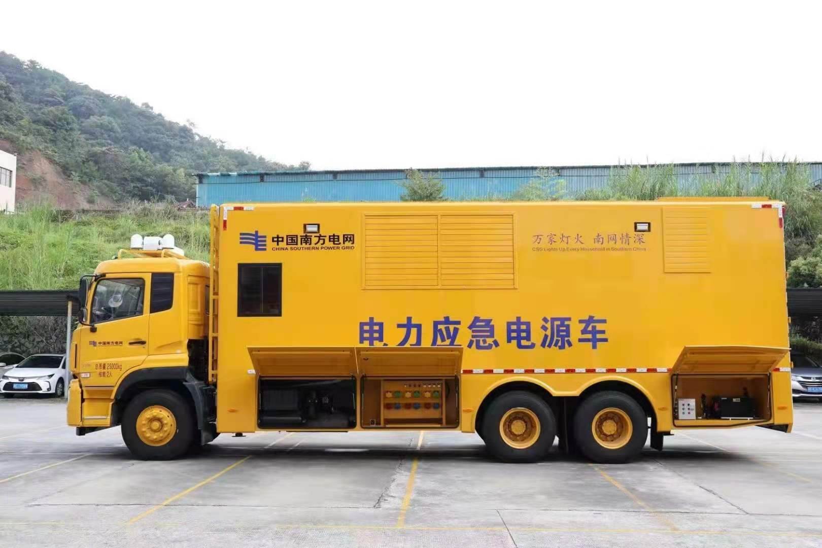 柳城安康大型柴油发电机发电车UPS电源出租租赁